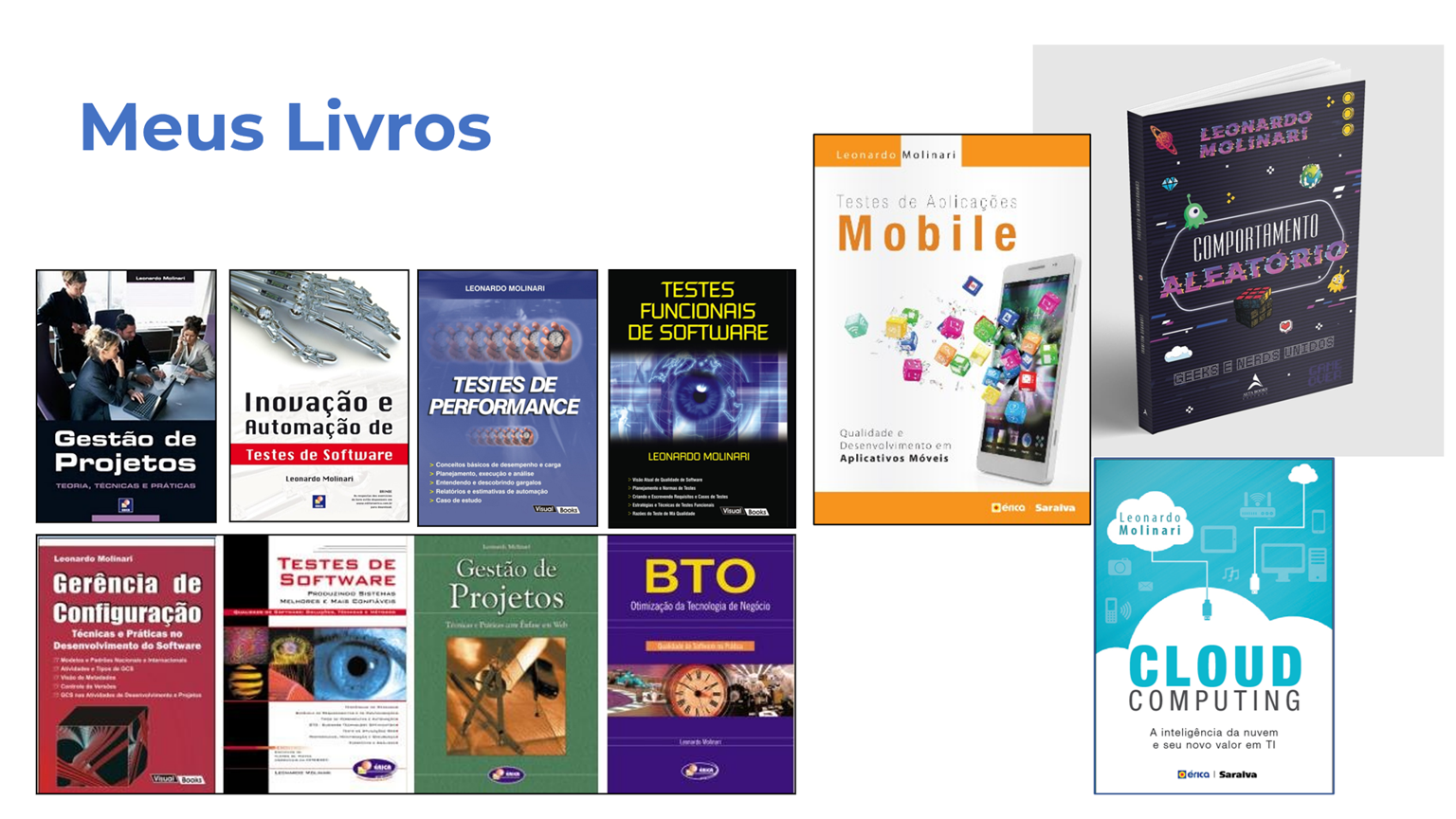 Todos os livros de Leonardo Molinari